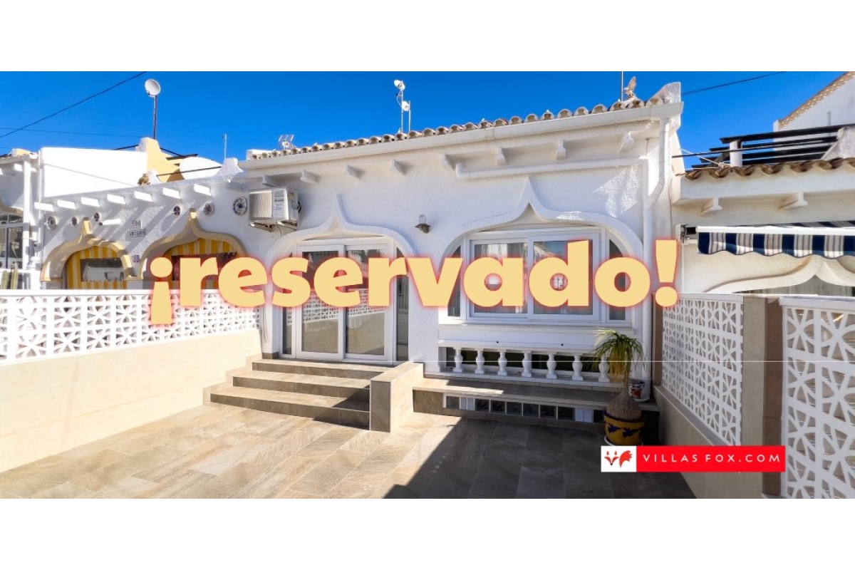 RESERVED! 2-bedroom, south-west-facing townhouse with underbuild, Balcón de la Costa Blanca